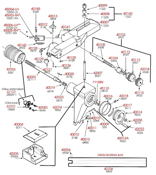 Boot Repair Kit for RELS/AMMCO® Brake Lathes