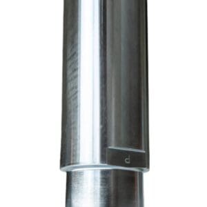 Polished chrome deep socket