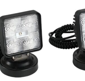 Pair of magnetic LED work lights