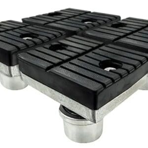 Heavy-duty rubber car lift jack pad