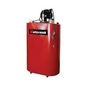 Oil Tank, Vertical Obround Package, 275 Gallon, Single Wall, Panther 3:1 Pump, Classic Series Hose Reel (Balcrank: model 1134-017)