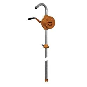 Pump, Hand Operated, Rotary Style, High Flow, for 16 & 55 gallon drums or tanks, Steel Construction (Balcrank: model 1300-022)