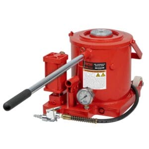 Bottle Jack, 100 Ton, Air/Hydraulic and Manual Operation (Norco: model 76399)