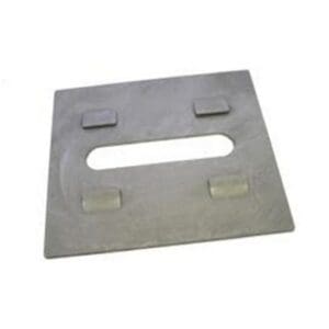 Turntable part, Slide Plate for Pointer, Stainless Steel, Fits QSP & Hunter Heavy Duty Truck Plates (QSP: model 114-15-S)