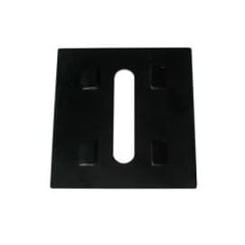 Turntable part, Slide Plate for Pointer, Mild Steel, Fits QSP & Hunter Heavy Duty Truck Plates (QSP: model 114-15)