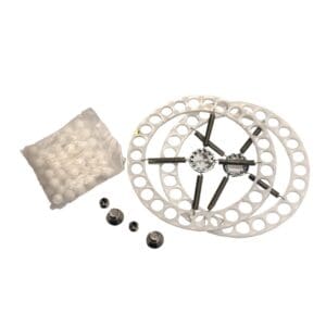 Turntable Part, Repair Kit, Stainless Steel, without Lock-Pins, for Standard Duty Turnplates (QSP: model 41-11-H)