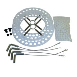 Turntable Part, Repair Kit, Carbon Steel, with Lock-Pins, for Medium Duty Turn-Plates (QSP: model CH-11-MD)