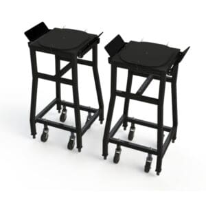 Wheel Alignment Stands, Portable, with Built-in Turnplates (QSP: model DB-20K)