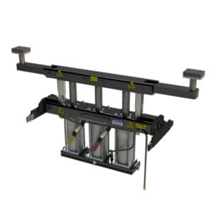 Rolling Jack, 7,000 lb. Capacity, Pneumatic, Pivoting, Snap-On Version (QSP: model RJ-7000-S)