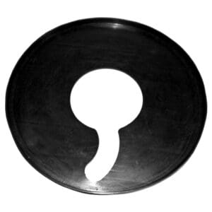 Tire Changer Accessory, Rubber Protection Plate for Hunter center clamp tire changer, Set of 2 (QSP: model RP6-710013421)