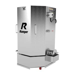 Parts Washer, Stainless Steel Cabinet, Dual-Heaters, Low-Water Shutoff (Ranger: model RS-500DS)