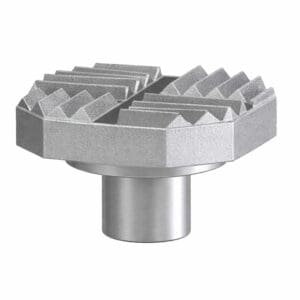 Mobile Column Lift Accessory, Drop-in Adapter, Flat with Steel Teeth (Stertil-Koni: model 39225983)