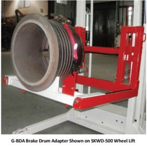 Wheel Dolly Accessory, Drake Drum Adapter (Stertil-Koni: model G-BDA)