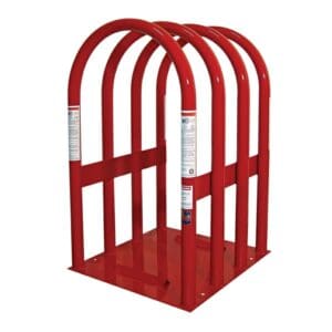 Tire Inflation Cage, for Tires up to 21.5"W x 41" Dia.  (Branick: model 2040)