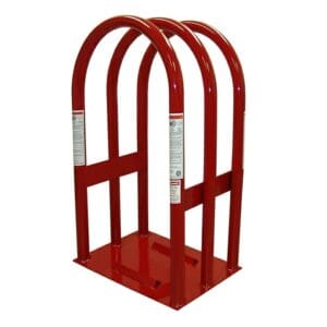 Tire Inflation Cage, for Tires up to 21.5"W x 34" Dia.  (Branick: model 2130)