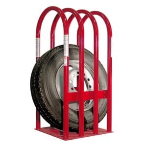 Tire Inflation Cage, for Tires up to 21.5"W x 54" Dia.  (Branick: model 2240)