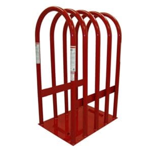 Tire Inflation Cage, for Tires up to 21.5"W x 54" Dia.  (Branick: model 2250)